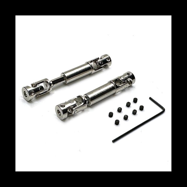 Para FMS FCX24 Metal Drive Shaft CVD Driveshaft 1/24 RC Crawler Car Piezas de ActualizacióN Accesorios