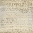 thumbnail image 1 of Ahgly Company Machine Washable Indoor Square Contemporary Light French Beige Brown Area Rugs, 6' Square, 1 of 7