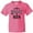 Neon Pink, variant on Inktastic Biggest Sis Girls Sister Announcement Youth T-Shirt