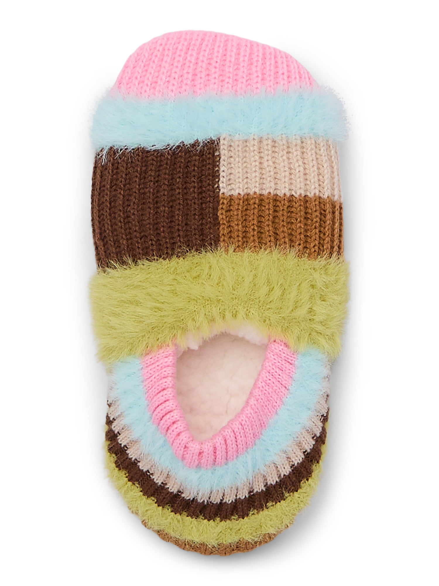 No Boundaries Slipper Socks, 2-Pack, Women's One Size