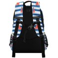 thumbnail image 3 of FORMRS Kids School Backpack Elementary Student Unisex Travel Bookbag with Reflective Stripes, Blue Sailboats, 3 of 7