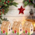 thumbnail image 5 of Dinheiro 24 piezas Bolsas de regalo de Navidad, Surtido de bolsas de regalo navideñas Kraft con etiquetas para suministros de fiesta de Navidad, 5 of 5