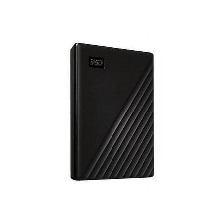 WD - My Passport 4TB External USB 3.0 Portable Hard Drive - Black