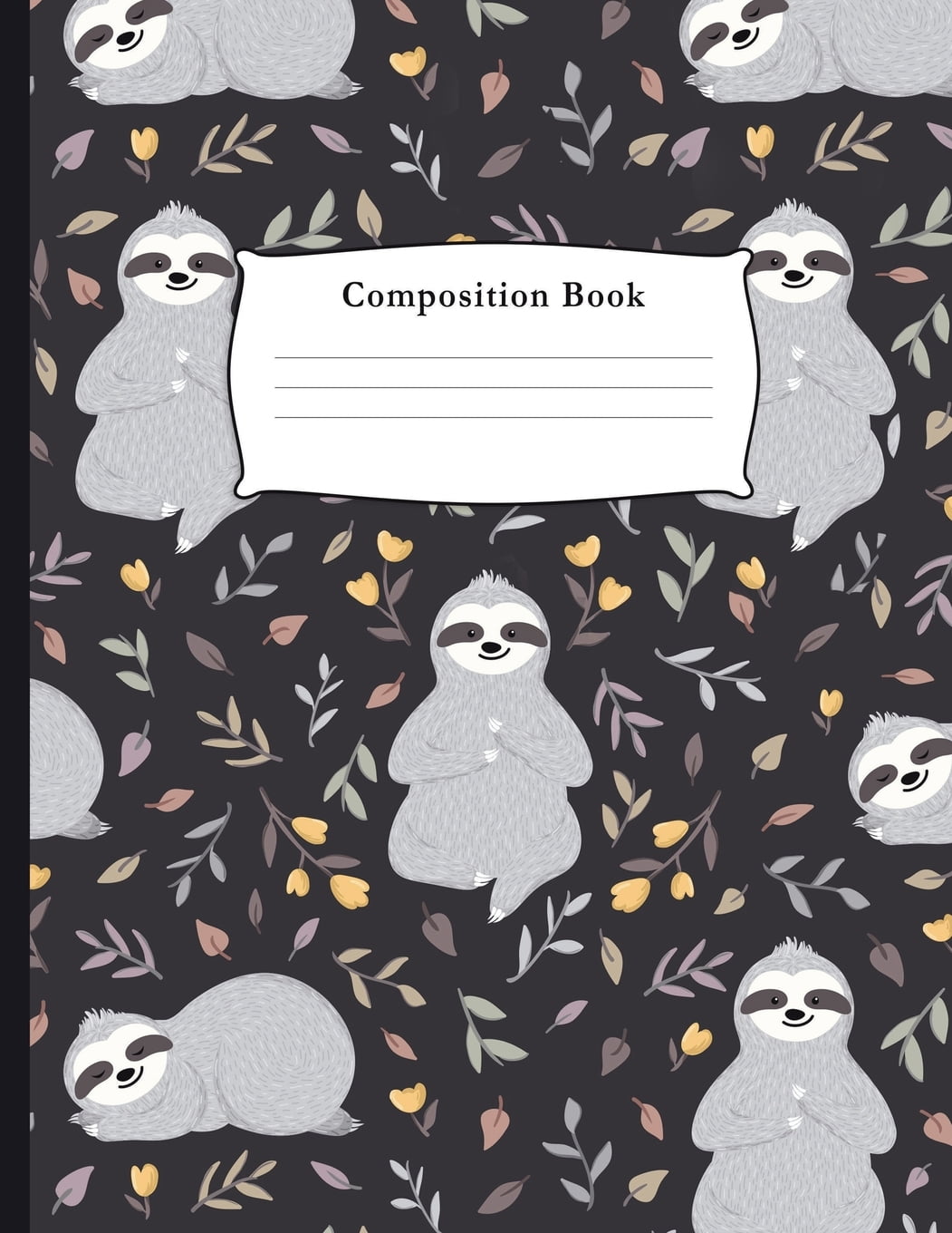 Composition-Book-Sloths-College-Ruled-Notebook-for-Taking-Notes-Journaling-School-or-Work-for-Girls-Sloth-Notebooks