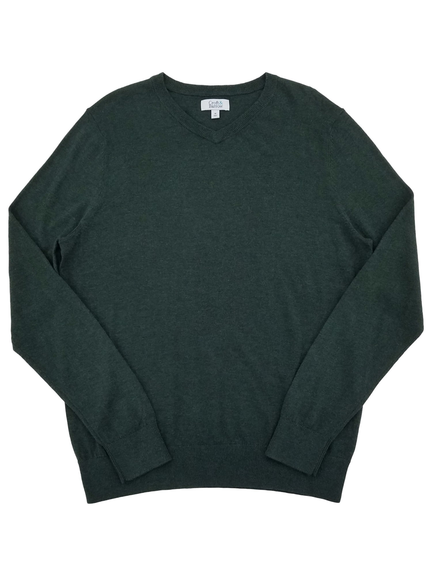 mens forest green sweater