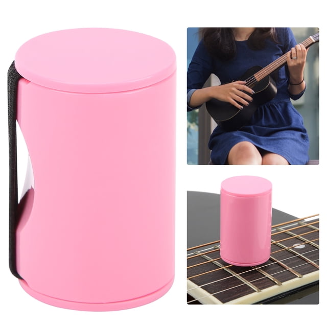 Finger Shot Ring, ABS Material Finger Sand Hammer Ukulele Tool Compound Sand Inside for Musicians for Your Friends White,Fluorescent Green,Black,Blue,Pink