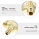 thumbnail image 3 of YSNOOWE Check 3 Vías Metálica Para Compresor De Aire Accesorios En Zinc Dorado, 3 of 6