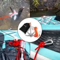thumbnail image 5 of BeGrit Kayak Anchor 3.5 lb Kit Folding Grapnel Anchor Carbon Steel for Canoe, 5 of 10