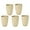 Beige, variant on ABCISI Drinking Tumblers 12 oz 5 Pack, Purple Wheat Straw Cups, Lightweight Reusable Stackable Water Glasses for Juice, Milk, Iced Tea, Camping, Parties and Everyday Use