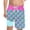 0-Pink376, variant on Lullu Boys Beach Swim Trunks with Compression Liner Donut Print Board Shorts, Sizes 2-3