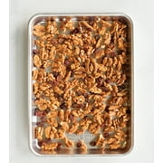 Nordic Ware Naturals 13 x 10 Aluminum Quarter Sheet, Rectangular Cookie & Baking Sheet Pan, Silver