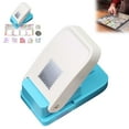 thumbnail image 1 of CY5O5ee Rectangular Postage Stamp Puncher Hole Punch DIYs Handmade Stamp Shaped Craft Squares Paper Puncher for Scrapbook Supplies Crafting Card Making, 1 of 6