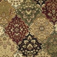 thumbnail image 6 of SAFAVIEH Lyndhurst Oliva Traditional Bordered Area Rug, Multi/Black, 5'3" x 5'3" Round, 6 of 6