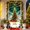 7#, variant on Christmas Door Curtain with Santa Claus Print Decor for Front Door Wall Party Festival Decoration Merry Xmas Celebration