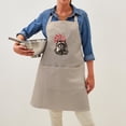 thumbnail image 4 of CafePress - Raccoon Blowing Kisses Cute Animal Love - Kitchen Apron with Pockets, Grilling Apron, Baking Apron, 4 of 5