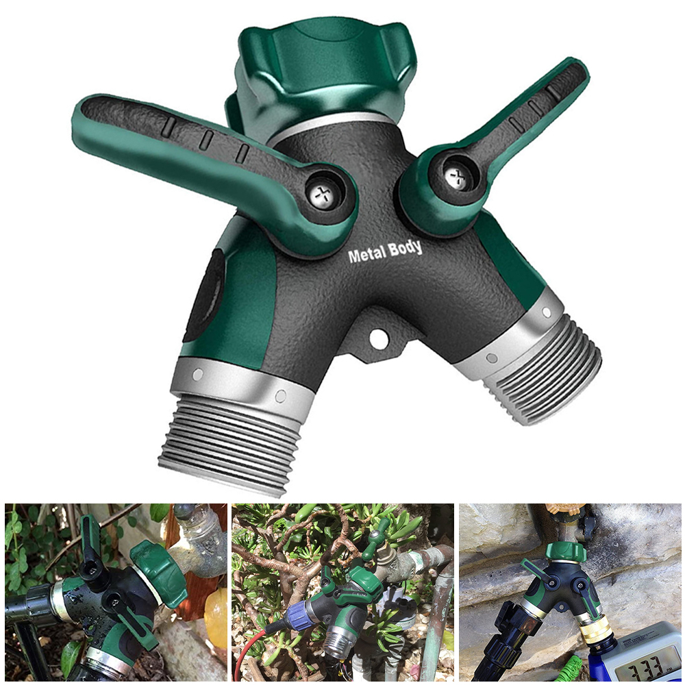 LEERUI Garden Hose Splitter 2 Way, Hose splitter, Faucet Splitter, Y