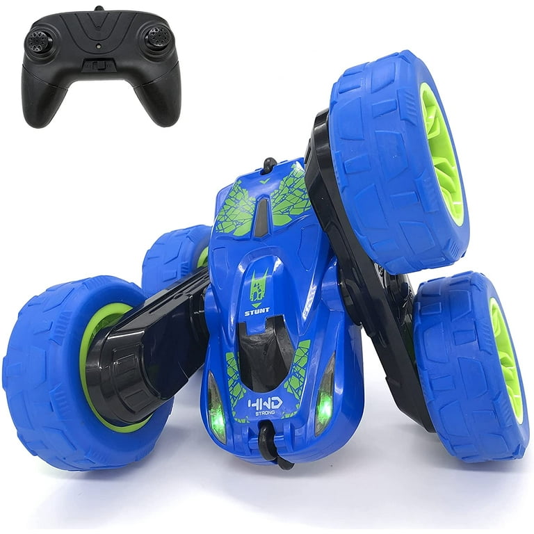Threeking RC Cars Stunt car Remote Control Car Double Sided 360