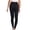 Black women high waist leggings a1, variant on Cagogo Women's High Waisted Stretch Slim Fit Long Pants Leggings Solid Athletic Workout Tight Yoga Running Tights Casual Lounge Trousers, Yellow M