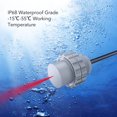thumbnail image 3 of Ultrasonic Distance Sensor, Electrostatic Protection DC5-24V Distance Ranging Sensor Temp Compensation  for Swimming Pool RS485  Less than or equal to 8mA 26ms, 3 of 7