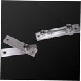 thumbnail image 3 of MERRYHAPY Charnières Invisibles Lot de 1 Acier Inoxydable Argenté Design Simple pour Porte, 3 of 8