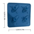 thumbnail image 2 of Silicone Ice Food Grade Silicone Ice Trays Reusable Shaped Ice Molds, 2 of 5