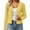 Yellow, variant on Ladies Cardigan Sweaters Long Sleeve Knit V-Neck Button Up Fall Cardigans for Women Open Front Army Green Cardigan Womens Fall Clothes