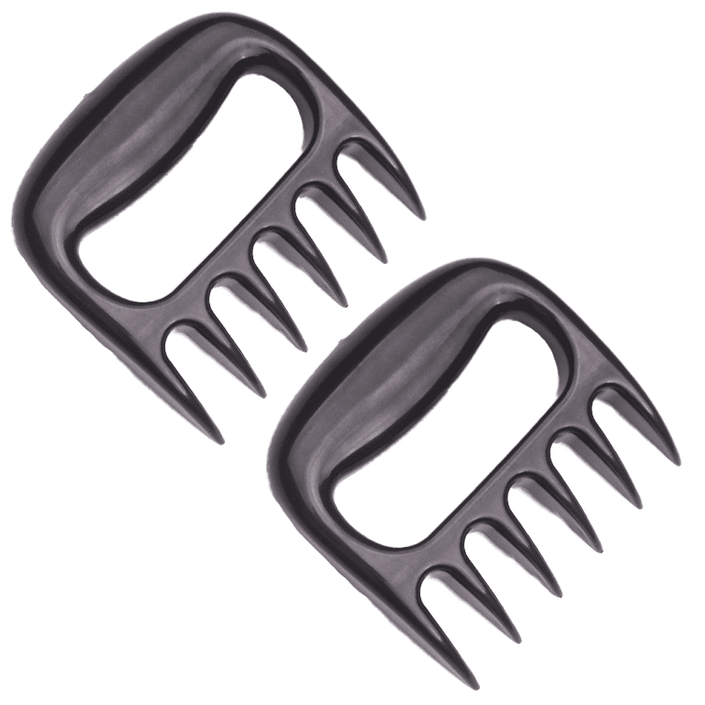 BBQ Claws 2 Pack, Shredder Claws to Shred Lift & Carve Pork, Turkey, Chicken, Brisket, Ham