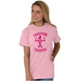 thumbnail image 3 of Breast Cancer Surviving and Thriving Women's Graphic T Shirt Tees Brisco Brands S, 3 of 6