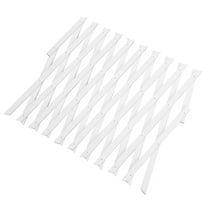 Wooden Trellis for Climbing Plants with Elegant White Finish Versatile for Use Adjustable Size