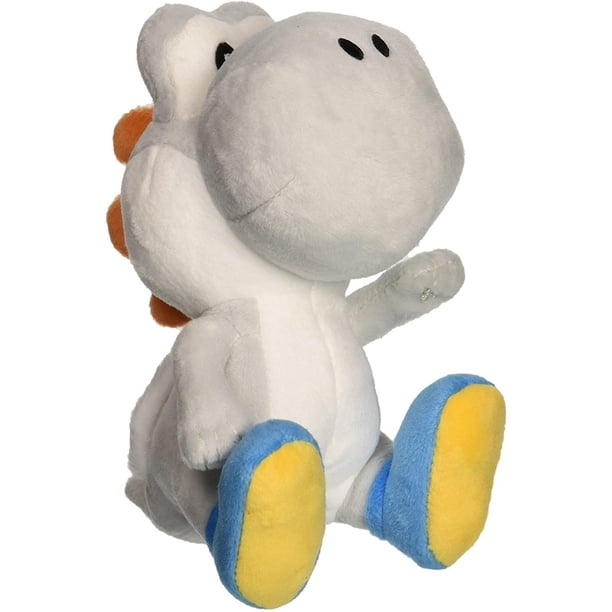 Peluche Little Buddy Super Mario All Star Collection White Yoshi de 7 cm