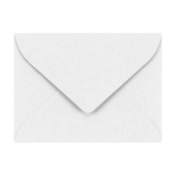 LUXPaper #17 Mini Gift Card Envelopes, 2 11/16 x 3 11/16, Bright White, 250/Pack