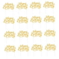 thumbnail image 5 of MLINS Golden Happy Birthday Cake Topper and Cupcake Decorations for Kids Party Decoration 50pcs Plastic, 5 of 8