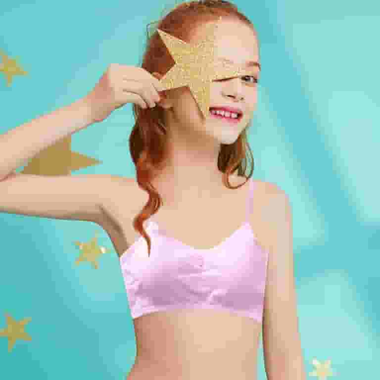 MSJUHEG Strapless Bra Bra Big Girls Student Training Bras MSJUHEG Strapless Bra Bra Big Girls Student Training Bras