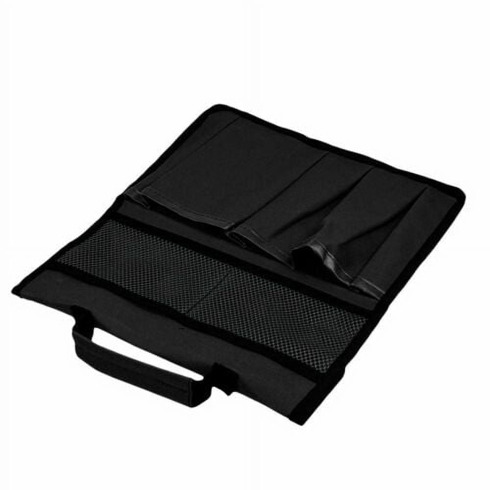 LNKOO Garden Kneeler Tool Bag Stool Pouch Seat Storage Tote Hanging Organizer, 600D Waterproof Portable for Outdoor Gardening, 12” x 13“Cart Storage Pouch Toolkit (Black, NOT Include Kneeler)