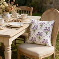 thumbnail image 4 of Elainilye Outdoor Waterproof Pillow Cover 18x18 in, Printing Decorative Cushion Cases for Patio Pool Garden Sofa, Classic Plaid Weave Texture Easy Clean, 4 of 6