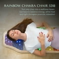 thumbnail image 6 of HealthyLine PEMF Mat with 7 Natural Healing Stones - Far Infrared Heating Pad - Deep Tissue Relief Biomat 53” x 18” inch for Office Chair EMF Protection Chakra Balance, 6 of 8
