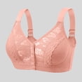 thumbnail image 4 of mgoYE Women's Full Coverage Minimizer Underwire Plus Size Support Bra(Pink,52), 4 of 4