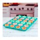 thumbnail image 2 of Juego de moldes para muffins de silicona - Mini moldes para muffins de 24 tazas, moldes de silicona antiadherentes de grado alimenticio sin BPA, 2 piezas JAMW Sencillez, 2 of 5