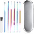 thumbnail image 1 of Kit de limpieza de oídos, herramienta segura para eliminar la cera de los oídos, kit de eliminación de cera de los oídos, fácil de usar, selección de oídos sin dolor, con caja de almacenamiento y, 1 of 5
