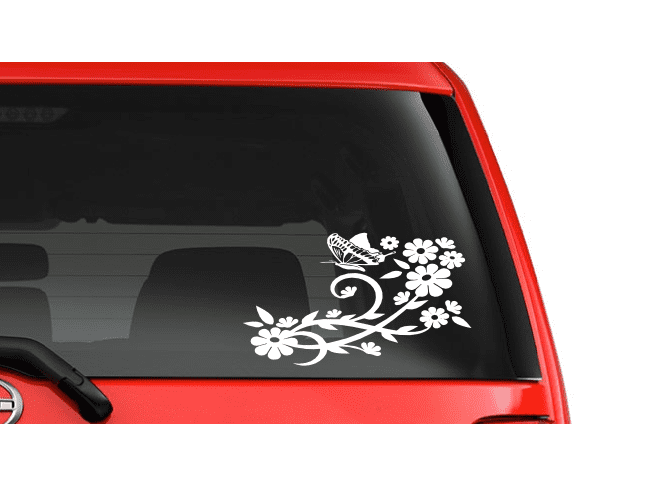 2 Diamond Funny Vinyl Decal Sticker Car Window laptop tablet truck netbook 7" 