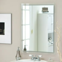 Frameless Etch Border Mirror