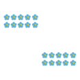 thumbnail image 3 of Inteprter 10 piezas de parches de flores para planchar sin planchar parches bordados autoadhesivos suministros de emergencia para sombreros de bricolaje Type2 NO2 Inteprter CBP233652, 3 of 6