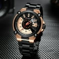 thumbnail image 4 of Curren Design Watches Men's Watch Quartz Clock Male Fashion Stainless Steel Wristwatch With Auto Date Causal Business New Watch - Quartz Wristwatches, 4 of 6