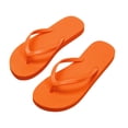 thumbnail image 5 of Wensltd Men Comfort Walking Sandals Soft Sole Casual Sandals Summer Outdoor Slide Lightweight Wide Width Vacation Travel Orange, 5 of 8