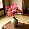thumbnail image 5 of Artificial Bearded Flower Natural Oil Painting Style Colors EVA Touch Fake Flowers for Home Living Room Bedroom Wedding Decoration, 5 of 7
