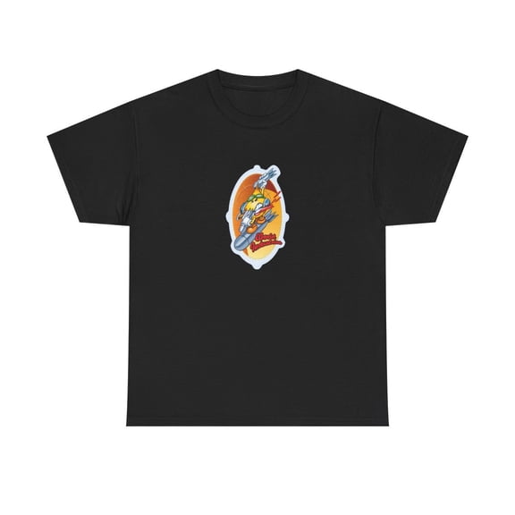 Bomber Flame Boy World Industries 2000s Skateboard Vintage Classic TShirt Print - Black / M