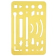 thumbnail image 4 of 10 Pcs de Gabarit de Dessin en Acier Inoxydable Effaceur, 27 Trous, Outils de Dessin Mécanique, 4 of 7
