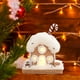 thumbnail image 5 of Casa navideña de jengibre iluminada con escena , ideal como regalo para fiestas o como pieza de colección de invierno para sala de Estilo C, 5 of 8