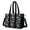 Black Dinosaurs Stars, variant on Teacher Tote Bag,Black White Dinosaur Skeletons Bold Teacher Utility Tote Bag,Large Work Tote Bags for Women with Multiple Pockets,Top Zipper Closure,13.8x10.6x6.7 Inch