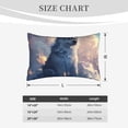 thumbnail image 4 of Honeii Cloud Wolf Decorative Throw Pillow Case - Elevate Your Couch, Sofa, or Bed with Stylish Home Decor, Perfect Gift Idea-20"x30", 4 of 6